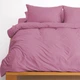 Простынь на резинке MirSon Soft Touch of Satin 020 Pastel violet 200x200 см (2200011285702) - изображение 3