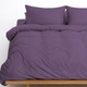 Простынь MirSon Soft Touch of Satin 012 Purple 220x240 см (2200011281421) - изображение 2