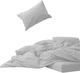 Простынь на резинке MirSon Soft Touch of Satin 004 Ash 120x190 см (2200011277608) - изображение 1