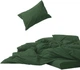 Простынь на резинке MirSon Soft Touch of Satin 009 Forest green 180x190 см (2200011280189) - изображение 1