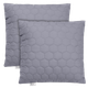 Набор подушек 2 шт декоративных IDEIA Silhouette 50х50 см (2200004855196) - изображение 1