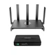 Комплект бесперебойного интернета Ruijie Reyee RG-EW1300G + mini UPS DC Prologix PLP418ECO - изображение 1