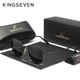 Мужские поляризационные солнцезащитные очки KINGSEVEN 7119 Black Gray - изображение 1