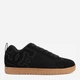 Мужские кеды кожаные низкие DC Shoes Court Graffik 300529-BGM 5905588850991 46 Черные (5905588851028) - изображение 1