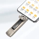 Флеш накопитель USAMS US-ZB276 USB3.2+Type-C GEN1 Dual Ports Aluminum Alloy 5G Flash Drive 512Gb (silver) (227003) - изображение 7