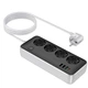 Удлинитель Hoco AC22 Sunlight (PD30W/1C/3A/4xSocket) (1.5m) Black - изображение 5