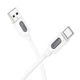 Дата кабель Borofone BX114 Structure USB to Type-C 3A (1m) (White) (219562) - зображення 2