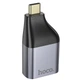 Переходник Hoco UA35 Type-C to RJ45 Metal grey - изображение 4