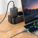 Сетевое зарядное устройство HOCO N63 Gentle PD30W+QC3.0 (1USB-A/1C) + кабель Type-C to Type-C (Black) (219734) - изображение 5