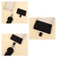Шнурок широкий Round Clip (2см) 120см Black - изображение 2