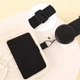 Шнурок широкий Round Clip (2см) 120см Black - изображение 3
