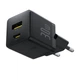 Сетевое зарядное устройство Baseus Palm Fast Charger 30W (1USB-A/1C) + кабель Type-C to Type-C (P1011160A) (Cluster Black) (226921) - изображение 2