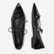 Женские балетки DeeZee AC240607-2 5904862312361 35 Черные (5904862312422) - изображение 5