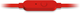Słuchawki JBL T110 Red (JBLT110RED) - obraz 5