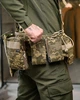 Разгрузочный пояс РПС 762 Пиксель с подсумками из Cordura 500D крепление MOLLE для магазинов аптечка гранатник - изображение 7