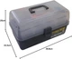Ящик Meiho Fit Box 3030 368x225x200mm Grey - зображення 4
