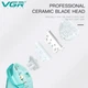 Бесшумная машинка для стрижки детей и младенцев VGR Baby V-151, Беспроводный триммер 3 насадки с вытяжкой - изображение 6
