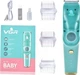 Бесшумная машинка для стрижки детей и младенцев VGR Baby V-151, Беспроводный триммер 3 насадки с вытяжкой - изображение 12