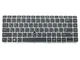 Клавіатура для HP Elitebook 840 G3, 840 G4 (RU Black з підсвічуванням) - зображення 3