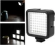 Накамерне відеосвітло LED CH W49 2500-6500K - зображення 8
