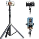 Монопод-трипод Tripod Stand Multifunctional CH A1588 Bluetooth з пультом 2.10m ¼ Black - изображение 1