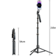 Монопод-трипод Tripod Stand Multifunctional CH A1588 Bluetooth з пультом 2.10m ¼ Black - изображение 2