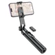 Монопод-трипод HOCO K21 Stream aluminum alloy live broadcast holder 1.37m Black - зображення 4