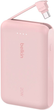 Powerbank Belkin BoostCharge 10000 mAh 20W Built-In USB-C PD Pink (BPB021HQPK) - obraz 2