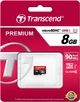 Карта памяти Transcend microSDHC 8GB Class 10 UHS-I Premium (TS8GUSDCU1) - изображение 2
