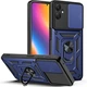 Протиударний броньований чохол із захистом камери для Samsung Galaxy A05 (A055) Armor Case Keysion blue - изображение 11