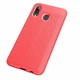 Чохол-накладка Logarm TPU Leather для Samsung A205F Galaxy A20 / A305F Galaxy A30 2019 Червоний Без бренду - зображення 2