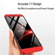 Панель GKK Full 360 для Xiaomi Redmi 7A Чорний / Червоний - зображення 2