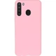 Чехол Logarm TPU Matte для Samsung A215 Galaxy A21 Розовый Без бренда - изображение 1