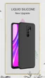 Чохол Logarm Liquid Case Full Camera для Xiaomi Redmi 9 Чорний Без бренду - зображення 2