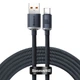 Кабель Baseus Crystal Shine Series Fast Charging Data Cable USB to Type-C 100W 2m Black (CAJY000501) - изображение 1