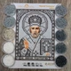 Набір для вишивання бісером Art-Millennium. N-0220 Святий Миколай (срібло) 12х16 см - изображение 1