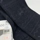 Колготки жіночі 100den із термо тканини XL/L розмір чорні з малюнком - изображение 8