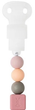 Zawieszka do smoczka Nattou Silicone Pomarańczowa 25 cm 877350 (5414673877350) - obraz 2
