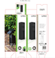 Стовпчик з розетками вуличний чорний 3500W IP54 LUTEC Mains 80*80*310mm 9702201012 - зображення 7