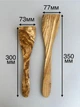 Лопатка кухонна 35 х 7,5 см Elia Craft з оливкового дерева - зображення 3