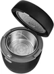 Рисоварка Sencor SRM0671BK 350Вт, чаша-0.6л, LED дисплей, алюминий, нерж.сталь, пластик, черный - изображение 4