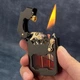 Металлическая бензиновая зажигалка ZorroLighter, черная - изображение 4