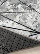 Ковер с прорезиненой основой Soft 1.6х2.3 м. Серый 10384-6 gray - изображение 10
