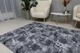 Ковер с прорезиненой основой Soft 2х2 м. Серый 11147-2 gray - изображение 5