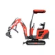 Миниэкскаватор дизельный GTM G-Tex 800 (7.5 кВт, 10.2 л.с., до 1.41 м, 800 кг) - изображение 2
