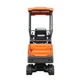 Мініекскаватор дизельний GTM G-Tex 1200 (7.5 кВт, 10.2 к.с., до 1.72 м, 1200 кг) - зображення 7