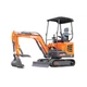 Мініекскаватор дизельний GTM G-Tex 1800 (18.6 кВт, 25 к.с., до 2.13 м, 1800 кг) - зображення 1