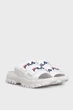 Женские белые слайдеры Fila 42,5 5SM00538FLA - изображение 2