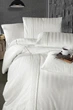 Постельное белье First Choice сатин Deluxe - Modalife white евро - изображение 2