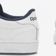 Мужские кеды кожаные низкие Reebok Club C 85 100000156 5905588425403 45.5 (12US) 30 см Белые (5905588425472) - изображение 6
